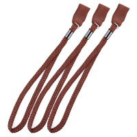 Triple Pack of Brown Walking Stick Wrist Straps/Wrist Loops