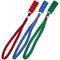 Triple Pack of Rainbow Coloured Walking Stick Wrist Straps/Wrist Loops from Country Canes
