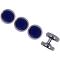 Royal Blue Shirt Studs (Four Studs) from Dickie Bows