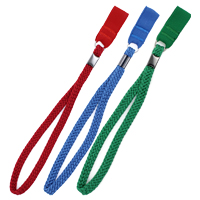 Triple Pack of Rainbow Coloured Walking Stick Wrist Straps/Wrist Loops